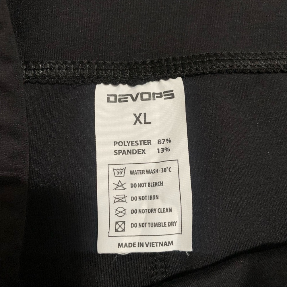 Devops Bike Shorts Bundle Lot Gray Black XL Athletic - Picture 4 of 5